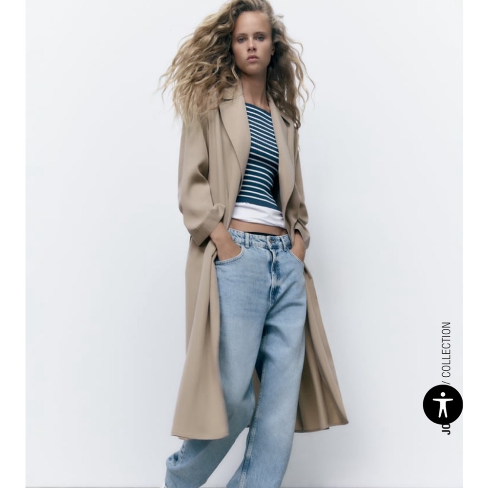 (SOLD ON ANOTHER PLATFORM) Zara Belted Trench Coat